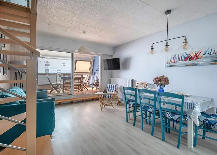 Face à La Mer, Sous Les Toits Pour 4 Apartamento *