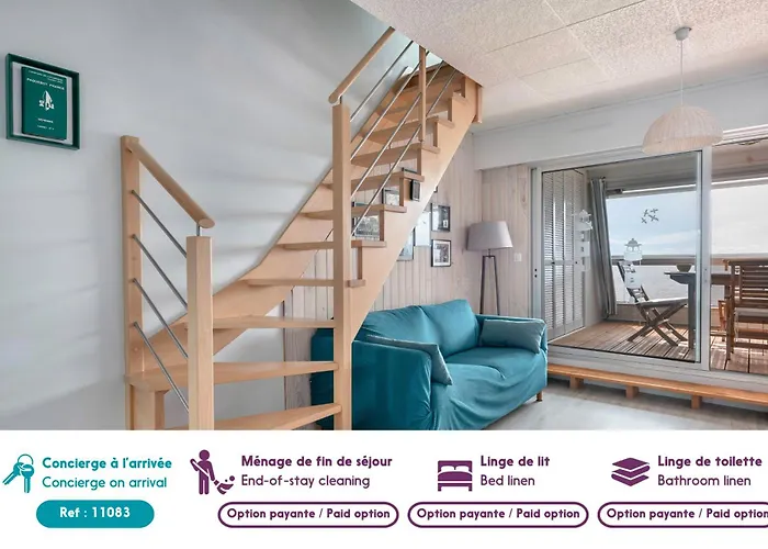 Face à La Mer, Sous Les Toits Pour 4 Pornichet